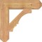 Ekena Millwork Balboa Craftsman Smooth Bracket, Western Red Cedar, 5 1/2"W x 26"D x 26"H BKT06X26X26BOA04SWR - alternate 4